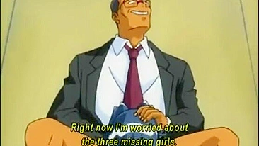 Gangbang Anime com Gordo - Amarrada e Fodida Direto no Desenho