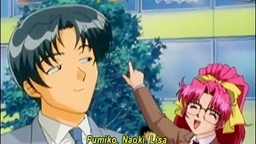 Gangbang Anime com Gordo - Amarrada e Fodida Direto no Desenho