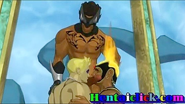 Grupo Gay Hentai Fodendo - Aventura Anime Excitante