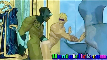 Grupo Gay Hentai Fodendo - Aventura Anime Excitante
