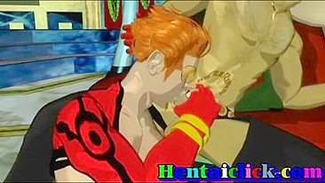 Grupo Gay Hentai Fodendo - Aventura Anime Excitante