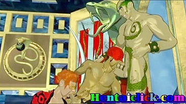Grupo Gay Hentai Fodendo - Aventura Anime Excitante