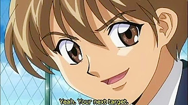 Colegial Amarrada é Fodida pelo Namorado em Hentai Anime