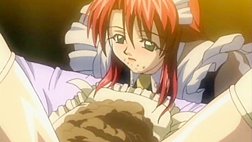 Hentai Travesti Empregada com Peitões Monstruosos e Pau Fodida com Força