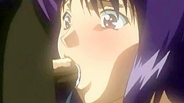 Hentai em Bondage Chupando Pau e Engolindo Porra - Aventura Sexy em BDSM