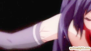 Shemale Fode Gostosa Presa em Teia no Hentai Anime