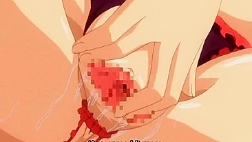 Pornô Hentai - Loira Anime Gostosa de Peitos Grandes Fodida