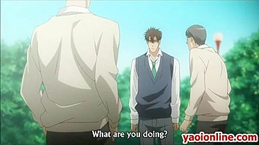 Vídeo Pornô Hentai - Dois Caras se Beijando Quente e Transando Livre