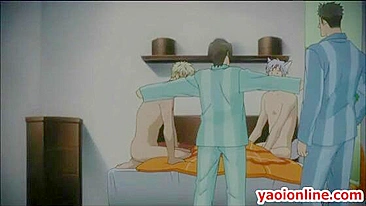 Vídeo Pornô Hentai - Dois Caras se Beijando Quente e Transando Livre