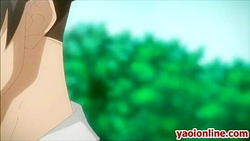 Vídeo Pornô Hentai - Dois Caras se Beijando Quente e Transando Livre