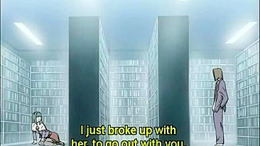 Colegial Hentai Fodida na Biblioteca