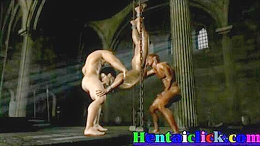 Gangbang de Macho Musculoso Hentai - Sexo Gay Anime Toon