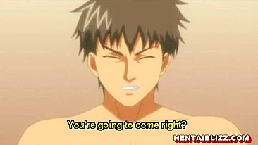 Hentai Virgem Fofa de Peitões Grandes Leva Pica Dura