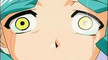 Colegial Hentai Peituda Fodida com Força de Quatro