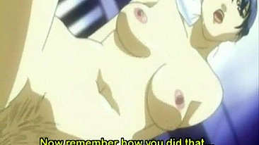 Hentai Japonês de Peitos Grandes - Fodendo Buceta Molhada e Gozando Tudo