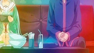 Estudante Fodendo com Peitos e Engolindo Porra em Hentai