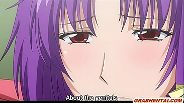 Universitária Anime Peituda Abre Buceta Molhada e Se Masturba com Dildo