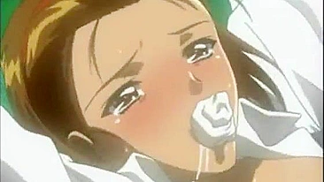 Buceta Hentai em Bondage Fica Mais Apertada ao Apertar o Mamilo