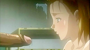 Buceta Hentai em Bondage Fica Mais Apertada ao Apertar o Mamilo