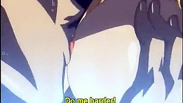 Vídeo Hentai - Loira de Peitos Enormes Pulando Fodida Hardcore