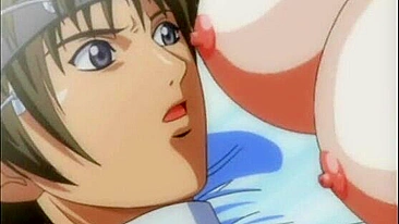 Hentai Bondage com Pau Quente Metendo em Colegial Peituda