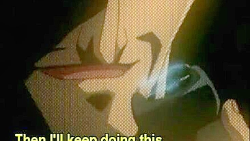 Choque Elétrico e Bondage com Dildo em Anime Hentai