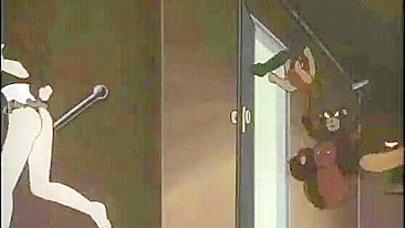 Hentai Travesti em Bondage se Masturbando Sozinha