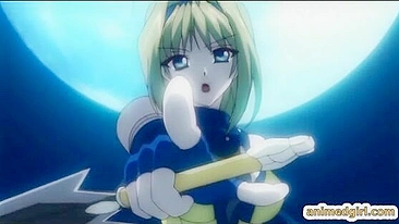 Enfermeira Hentai Fofa em Suruba Fodida com Vontade