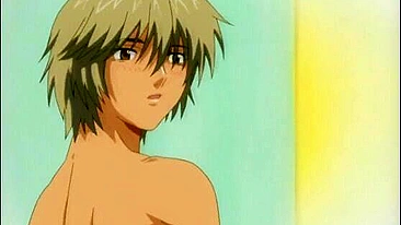 Garoto Gay Tem Cu Arrombado e Gozado em Hentai Hardcore