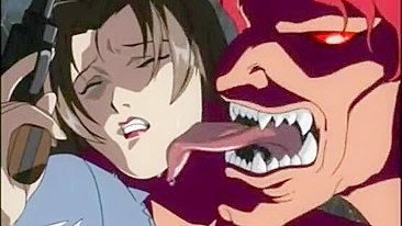 Hentai Pornô - Lábios Suculentos da Buceta Arrombados por Demônio