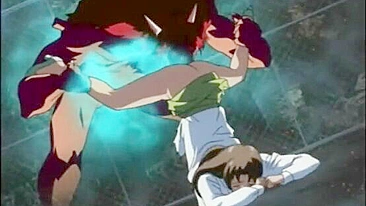 Hentai Pornô - Lábios Suculentos da Buceta Arrombados por Demônio