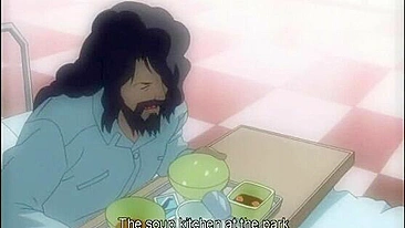 Enfermeira Anime Acorrentada e Fodida com Força