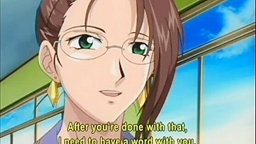 Professora Hentai Enfiando Dildo no Cu e Buceta na Sala - Assista Agora!