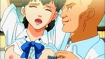 Colegial Hentai Amordaçada Fodida por Bandidos