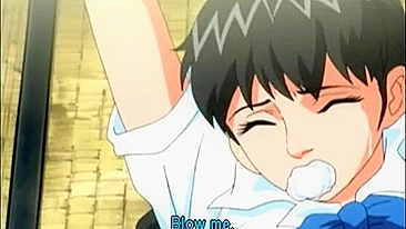 Colegial Hentai Amordaçada Fodida por Bandidos