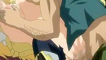 Hentai Peituda - Gangbang com Bandidos (Anime, Peitos Grandes, Hentai, Orgia, Gangbang, Tetuda)