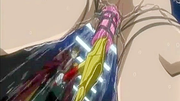 Vídeo Hentai - Pornô de Bondage Peituda com Metidas Fortes e Buceta Molhada