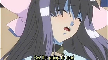 Colegial Fofa em Bondage Fodida Quente - Vídeo Hentai