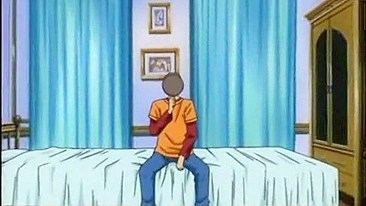 Gata Hentai Leva Pau Duro na Buceta Apertada e Balança Peitões Suculentos