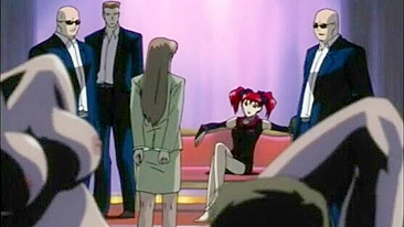 Hentai Boquete com Bondage e Buceta Empurrada no Anime