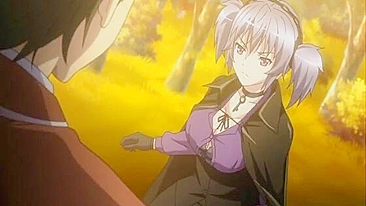 Dedando e Chupando Pau em Anime com Peitões