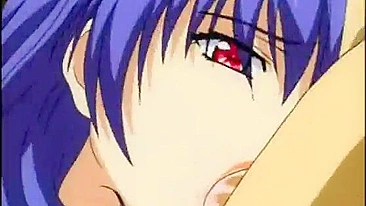 Hentai Algemada de Tetões Suculentos Bombada de Quatro - Anime