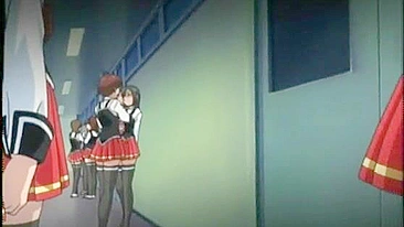 Masturbação de Colegial Hentai na Frente da Turma - Prazer de Garota Anime