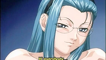 Masturbação de Colegial Hentai na Frente da Turma - Prazer de Garota Anime