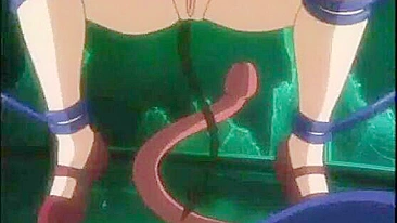Hentai de Peitões Capturada e Cu Arrombado por Tentáculos - Pornô Anime Peituda