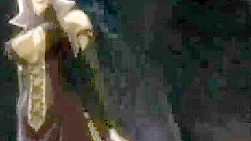 Princesa Hentai em Gangbang e Gozada