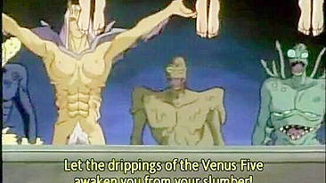 Hentai - Cinco Garotas Acorrentadas Fodidas por Monstros