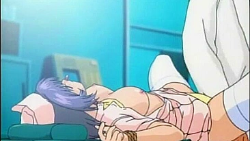 Pornô Hentai de Enfermeira Virgem - Bondage, Anal e Foda na Buceta