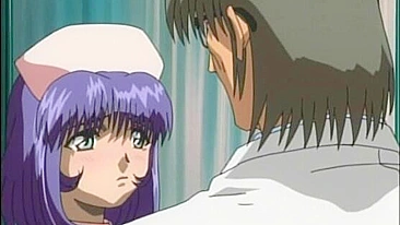 Pornô Hentai de Enfermeira Virgem - Bondage, Anal e Foda na Buceta