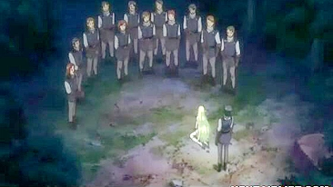 Hentai Elfa Peituda Acorrentada Gangbang, Anime, Bondage, Hentai